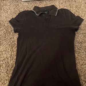 Armani Jeans Black Polo shirt - Size S
